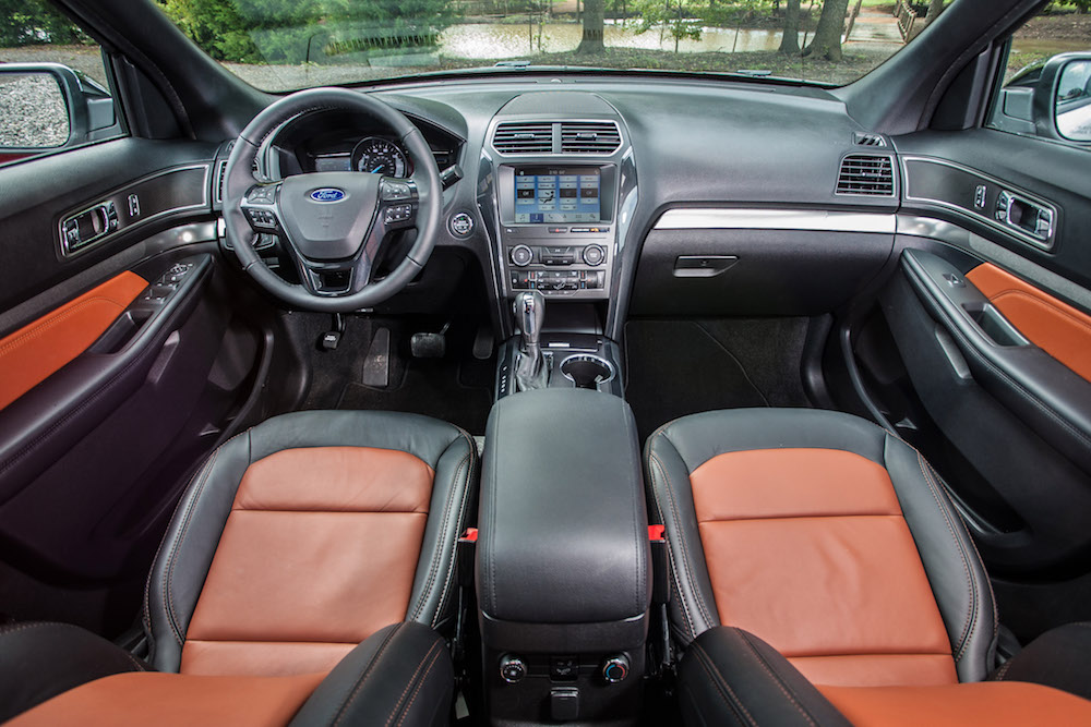2019 Ford Explorer Xlt Desert Copper Edition Interior Planet
