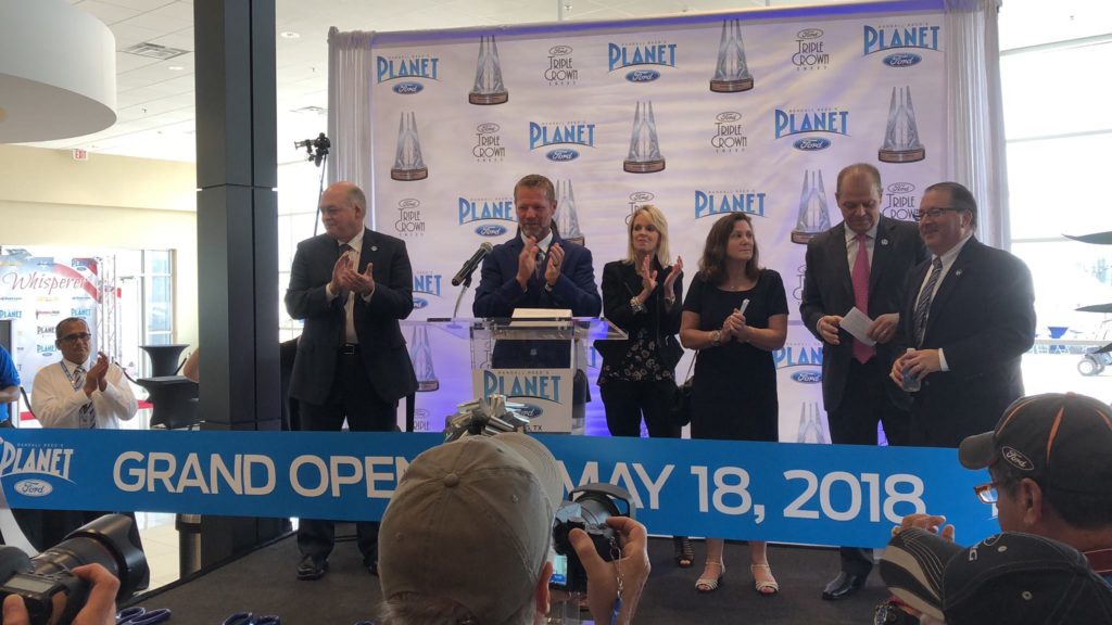 Randall Reed ribbon cutting ceremony 