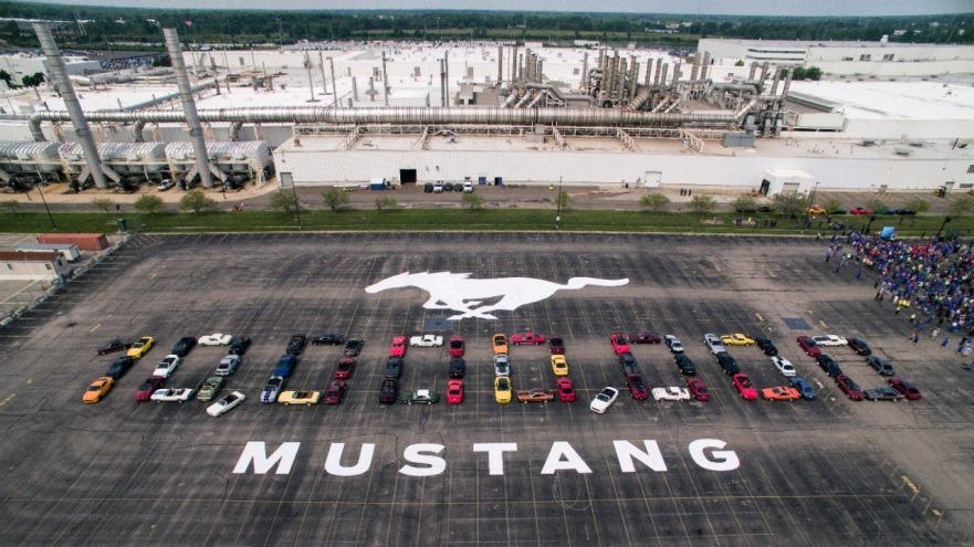 The 10 millionth Mustang was sold from Ford.