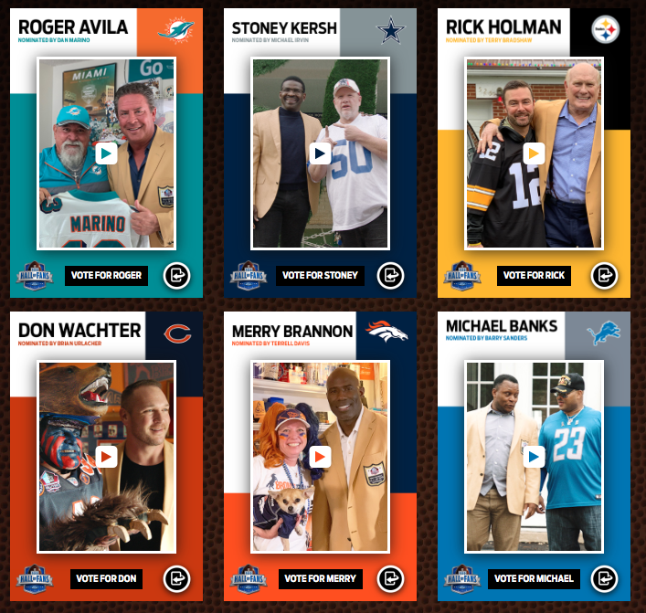 Ford Hall of Fans Vote Now